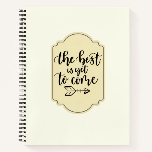 Cahier Journal Vintage Badge Gras (Devant)
