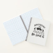 Cahier Journalier Esthétique Noir & Blanc Propre (Intérieur)