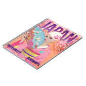 Cahier joyeux au Japon (Côté gauche)