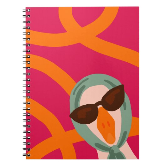 Cahier Joyeux avec Oie Originale (Devant)