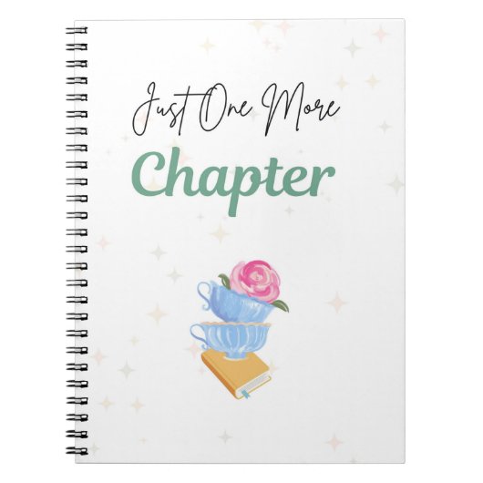 Cahier Juste Un Chapitre de Plus (Devant)