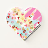 Cahier Kawaii Glace & Goutte (Dos)