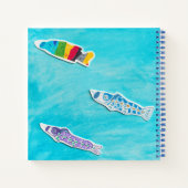 Cahier Koinobori de la Fête des enfants (Dos)