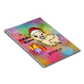 Cahier Lama de Noël (Côté Droit)