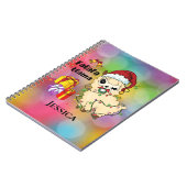Cahier Lama de Noël (Côté gauche)