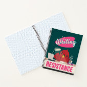 Cahier "L'écriture est ma résistance" (Intérieur)