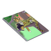 Cahier léopard et bébé retour à l'école (Côté Droit)