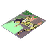 Cahier léopard et bébé retour à l'école (Côté gauche)