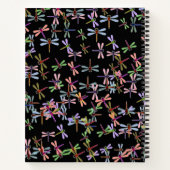 Cahier libellules colorées (Dos)