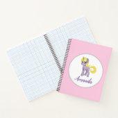 Cahier Licorne Anime Rose Petite Fille (Intérieur)