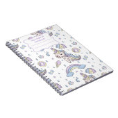 Cahier Licorne Magique pour Filles (Côté Droit)