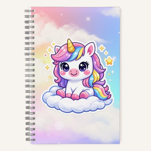 Cahier Licorne Mignonne (Recto)