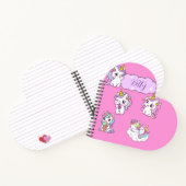 Cahier Licorne Personnalisé Mignon (Intérieur)
