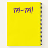Cahier - ligné (Dos)