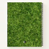 Cahier ligné à thème diamant de baseball (Dos)