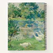 Cahier ligné de Berthe Morisot (Dos)