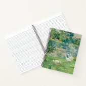 Cahier ligné de Berthe Morisot (Intérieur)