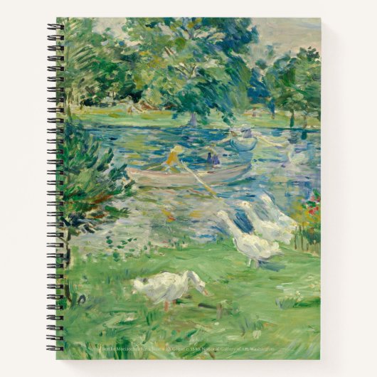 Cahier ligné de Berthe Morisot (Devant)