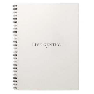 Cahier Live Gently – Journal de style de vie calme