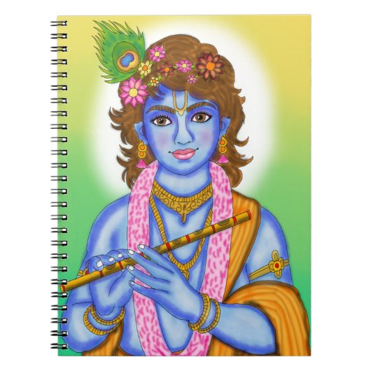 Cahier Lord Krishna (Devant)