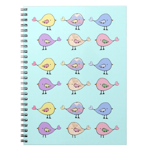 Cahier Lots of Birdies (Devant)
