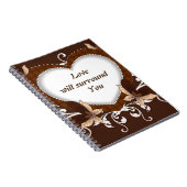Cahier Love Will Surround You (Côté Droit)