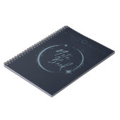 Cahier Lune et Étoiles — Journal Céleste (Côté gauche)
