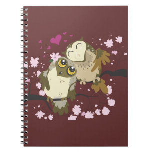 Cahier Luv Bird Owls~