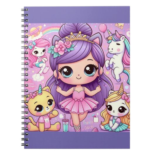Cahier Magique de Ballerine (Devant)