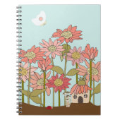 Cahier maison de fée Bleuet (Devant)