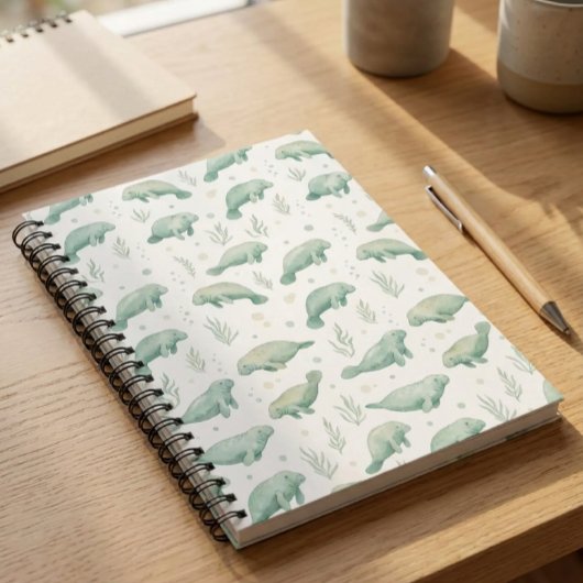 Cahier Manatee Aquarelle