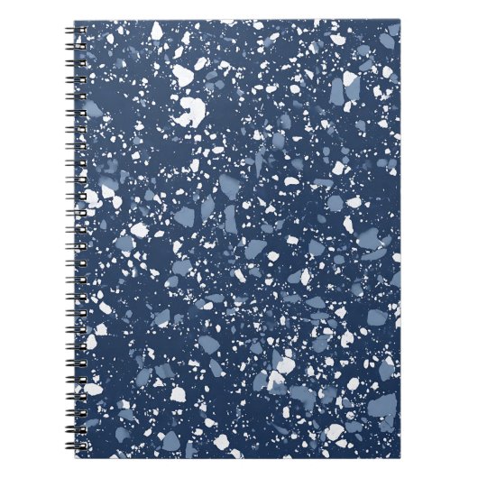 Cahier Marbre de Mer Profonde (Devant)