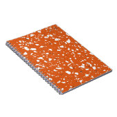 Cahier Marbré Orange Brûlé (Côté Droit)