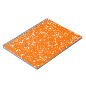 Cahier Marbre Orange Coucher de Soleil (Côté gauche)