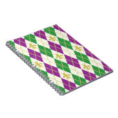 Cahier Mardi Gras Argyle (Côté Droit)