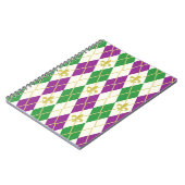 Cahier Mardi Gras Argyle (Côté gauche)
