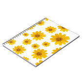 Cahier Marguerite Jaune Clair (Côté gauche)