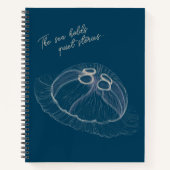 Cahier Méduse – “La mer tient des histoires silenc (Devant)