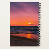 Cahier Mer et Coucher de Soleil (Verso)
