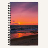 Cahier Mer et Coucher de Soleil (Recto)