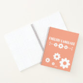 Cahier Mignon Abricot (Intérieur)
