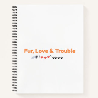 Cahier Mignon Amour de Fourrure & Ennuis Amateur d