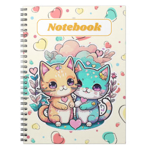 Cahier Mignon Chats Kawaii