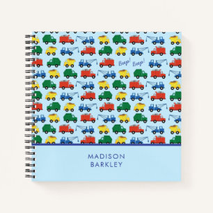 Cahier Mignon Garçon Camions
