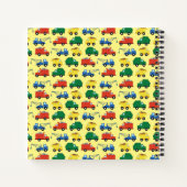 Cahier Mignon Garçon Camions (Dos)