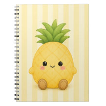 Cahier Mignon Kawaii Ananas
