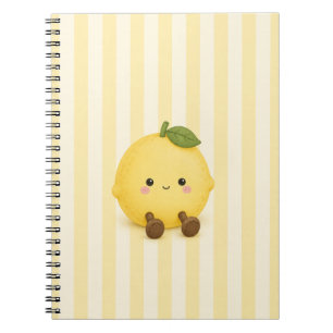 Cahier Mignon Kawaii Citron