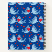 Cahier Mignon Kawaii Enfant Requin (Dos)
