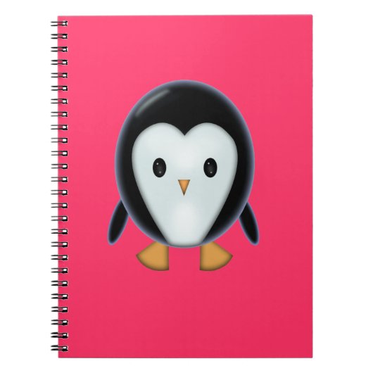 Cahier Mignon Manchot (Devant)
