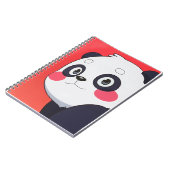 Cahier Mignon Panda pour Enfants (Côté gauche)